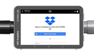 Dropbox capability for CITREX H5 released